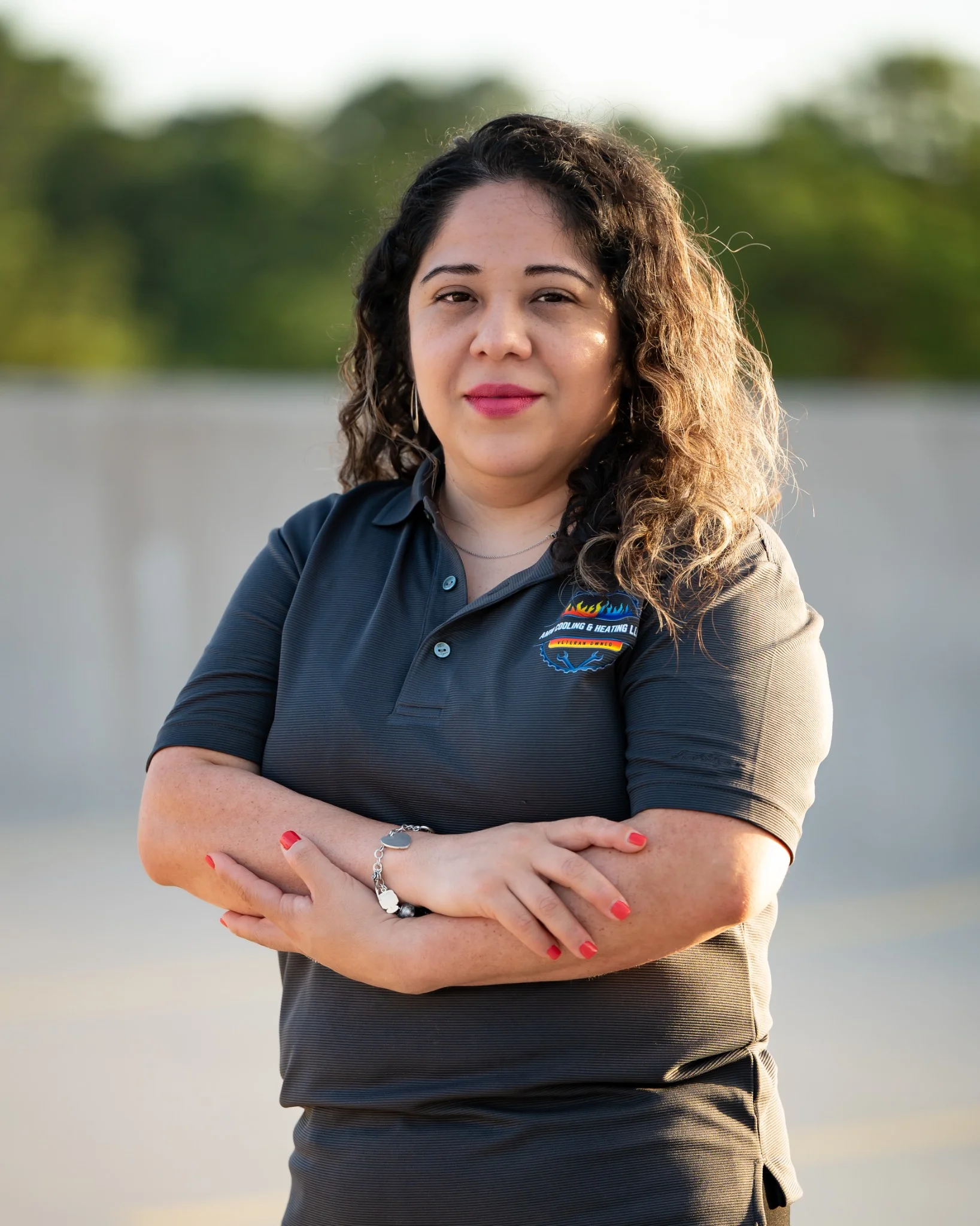 Anjelica - co-owner of AMW Cooling & Heating