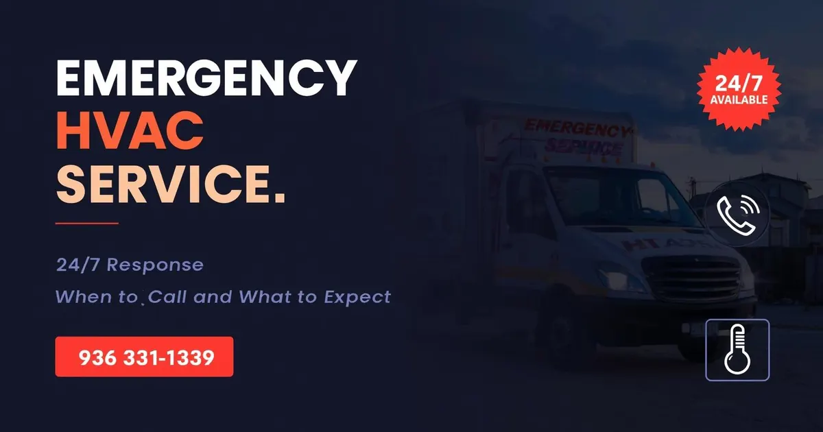 When to Call for Emergency HVAC Service in Conroe: Recognizing the Warning Signs