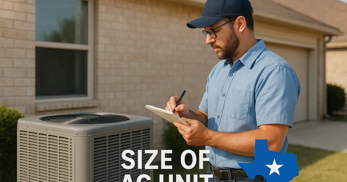 The Complete HVAC Sizing Guide for Conroe Homes: Getting the Right System for Your Square Footage
